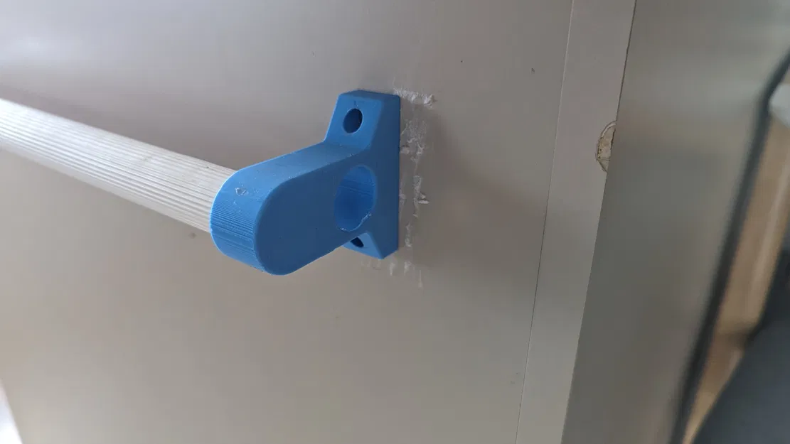 Phần đầu nối thanh treo khăn - Image 1