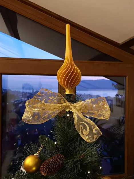 Chóp Cây Thông Noel Hình Xoắn Ốc - Image 1