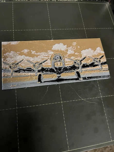 Máy Bay B-17 Hoa Kỳ Thế Chiến II - HueForge - Image 1