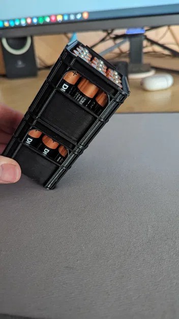 Thùng bia xếp chồng đựng pin - Image 3