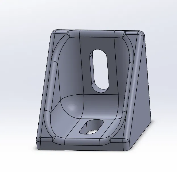 Góc Nhôm 30 x 30 cho Thanh Nhôm M6 / M8 - Image 1