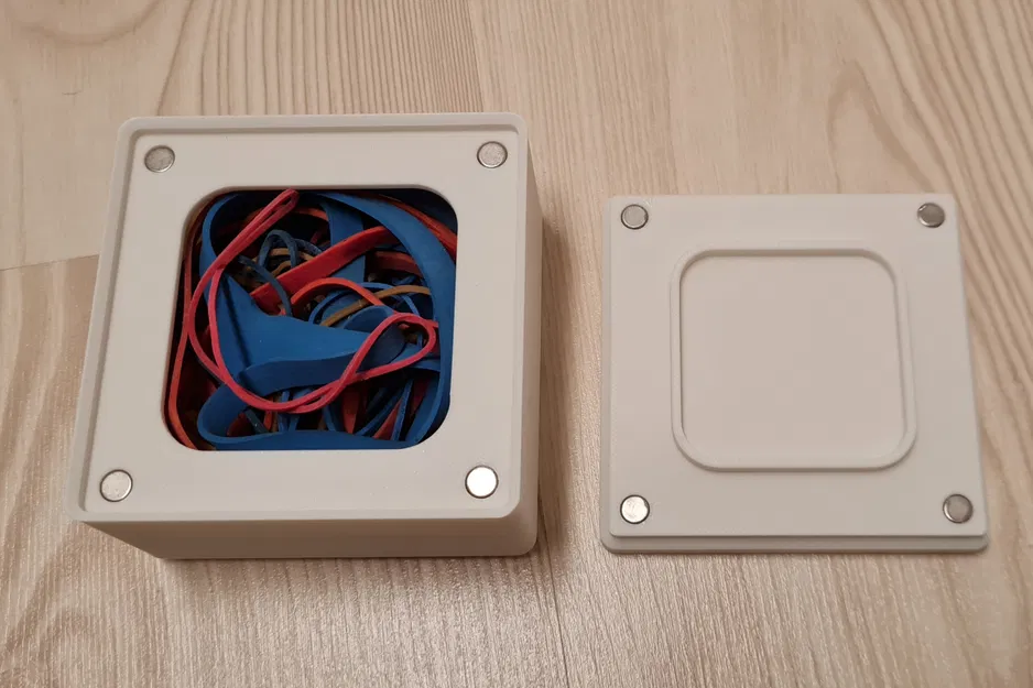 Gridfinity - Khay 2x2 có/không vành - xếp chồng bằng nam châm - Image 1