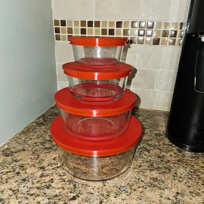 Nắp Pyrex Thay Thế Có Đế Giữ Đồ