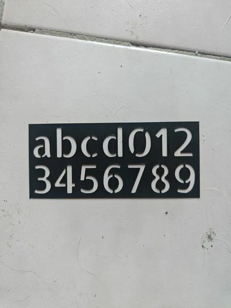 Khuôn Vẽ Ký Hiệu Cho Người Thiết Lập Đường Leo - Image 1