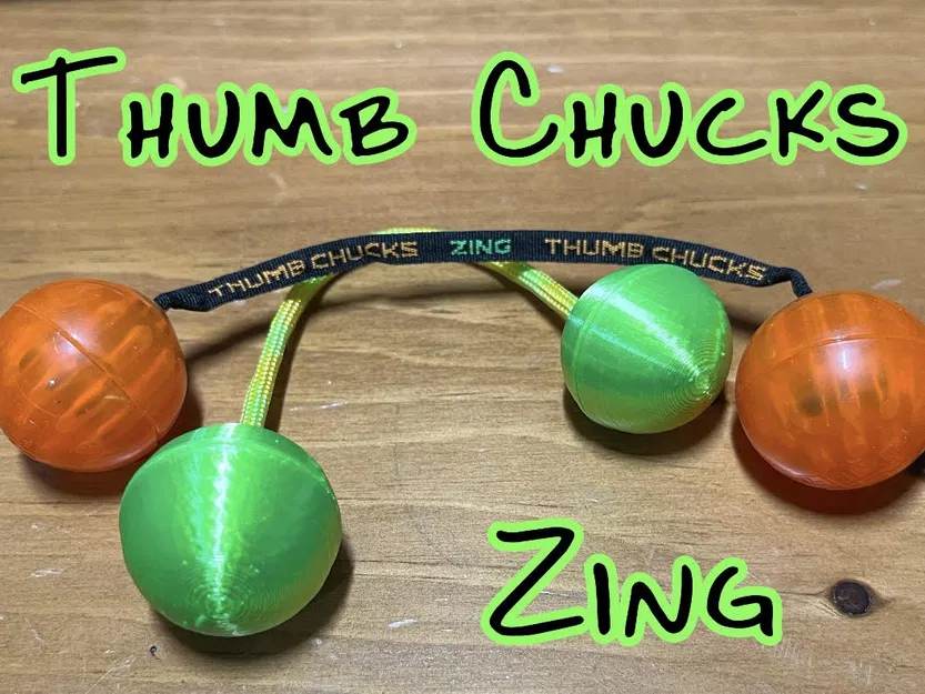Mô hình Đồ chơi Zing Thumb Chucks Fidget - Image 1