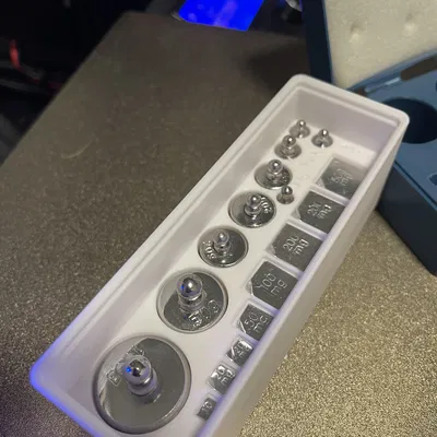 Bộ Hộp Cân Chuẩn Gridfinity 200g (17 Món)