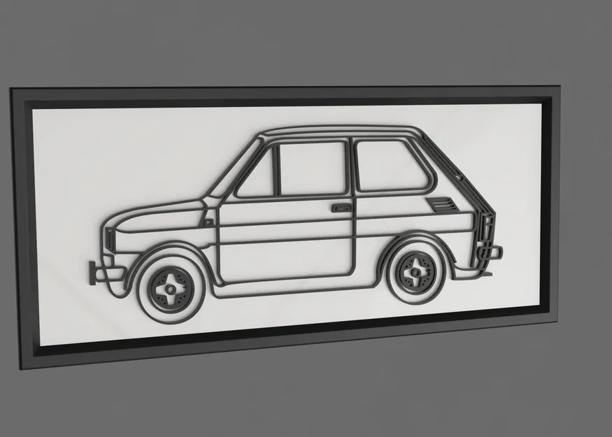 Thẻ quà tặng Fiat 126p - Image 1