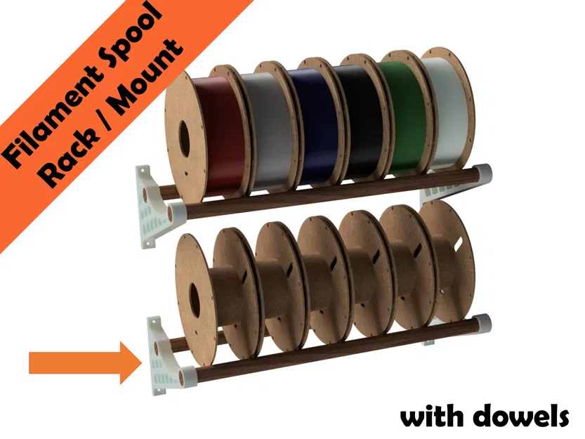 Giá Treo Cuộn Filament Lên Tường - VAROE - Image 2