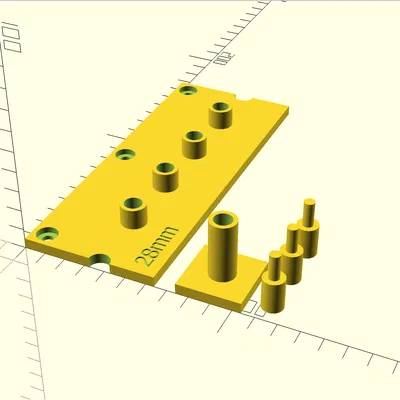 Jig Chốt Kệ (Shelf Pin Jig)