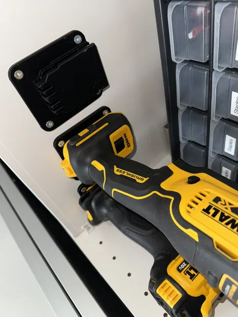 Giá đỡ dụng cụ Dewalt 20v (chỉnh sửa cho vừa) - Image 2
