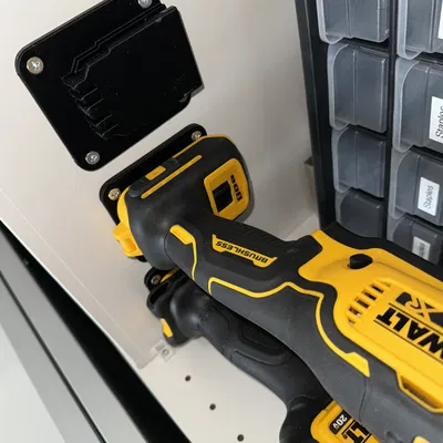 Giá đỡ dụng cụ Dewalt 20v (chỉnh sửa cho vừa)