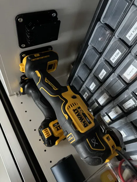 Giá đỡ dụng cụ Dewalt 20v (chỉnh sửa cho vừa) - Image 3