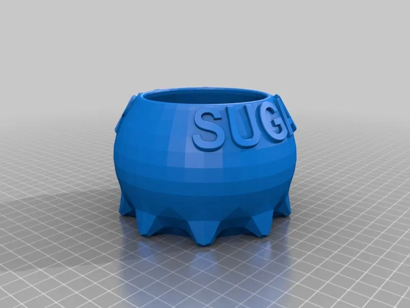 Tô đựng đường có lỗ cắm muỗng - Image 2