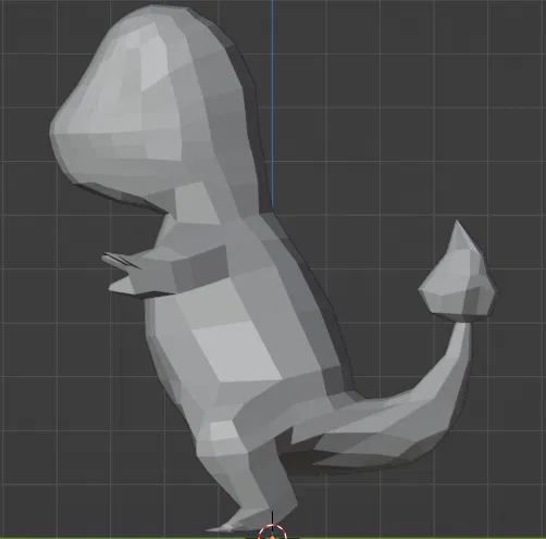 Charmander Phong Cách Low Poly - Image 3