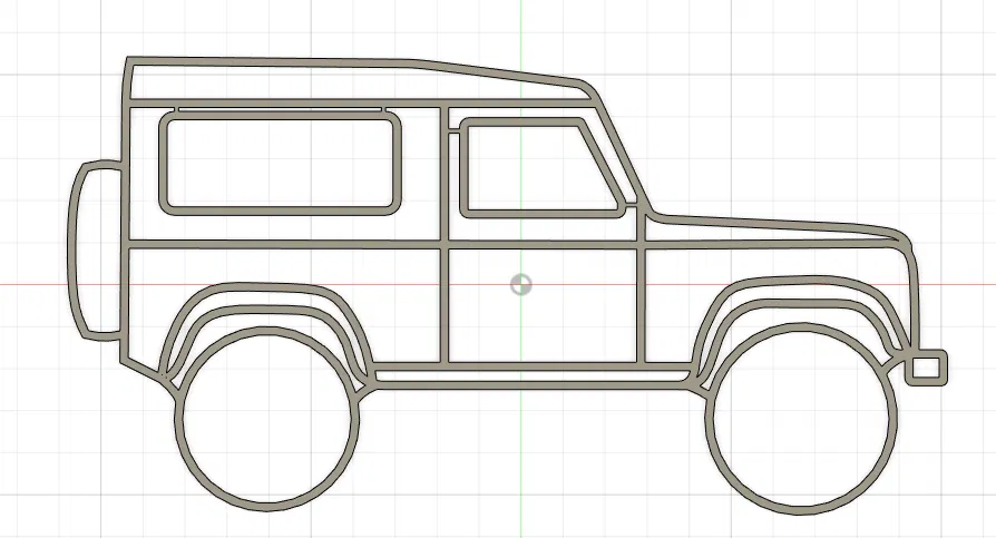 Tranh Treo Tường Land Rover Defender - Image 1