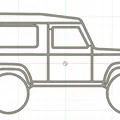 Tranh Treo Tường Land Rover Defender - Thumbnail 1