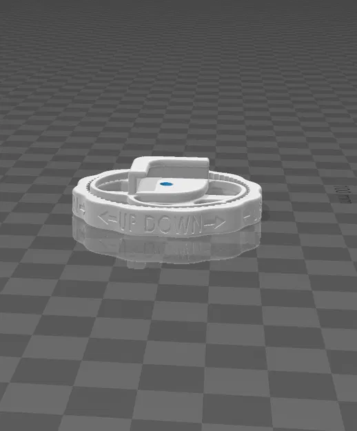 Núm chỉnh mặt bàn CZ 300 Crazy3dPrint có khóa - Image 3