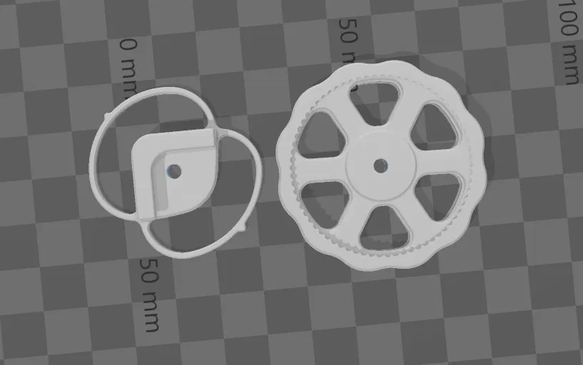 Núm chỉnh mặt bàn CZ 300 Crazy3dPrint có khóa - Image 4