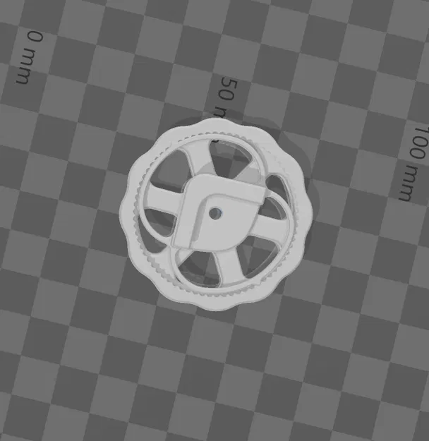 Núm chỉnh mặt bàn CZ 300 Crazy3dPrint có khóa - Image 6