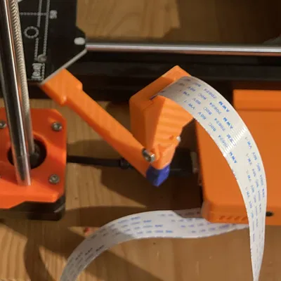 Vỏ gắn ray Prusa cho Raspberry Pi 3B có khe cắm cáp camera (remix)