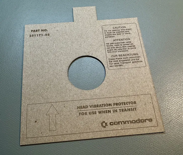 Thẻ Trung Chuyển Commodore 251171-03 (Phiên Bản Cắt Laser) - Image 1