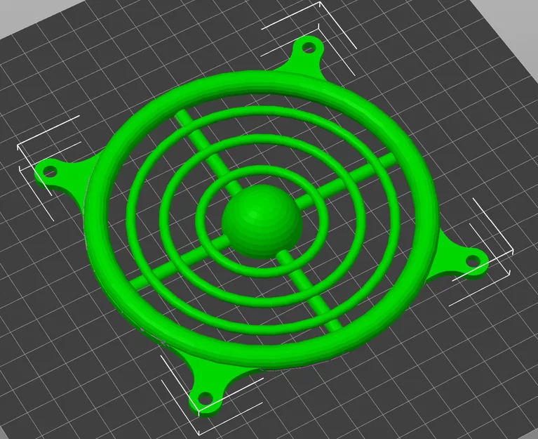 Chụp Tản Nhiệt Quạt 120mm - Image 1