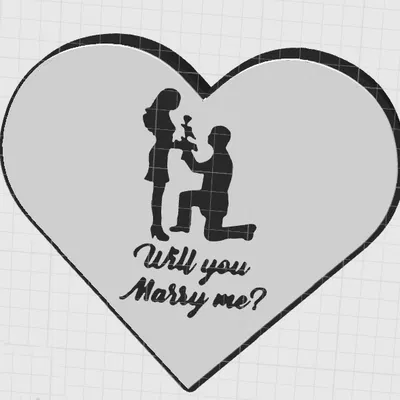 Lời cầu hôn 'Will you marry me' phiên bản đèn LED trái tim
