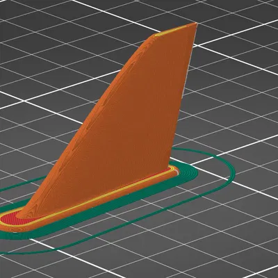 Tấm chắn bánh lái Surfski