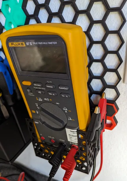 Giá Đỡ Đồng Hồ Đo Vạn Năng Lưới Tổ Ong V2 - Image 1