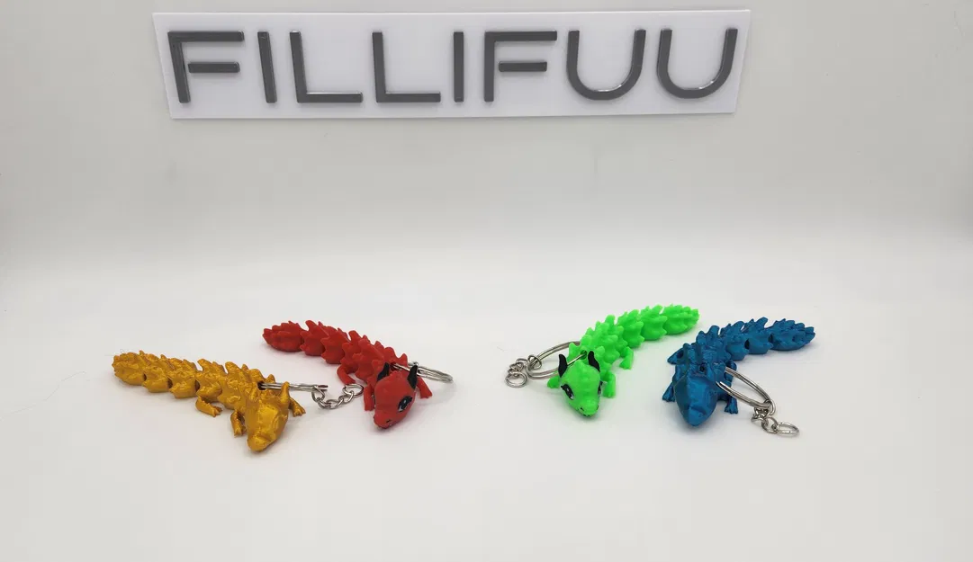 MÓC KHÓA RỒNG CON DỄ THƯƠNG - Image 1