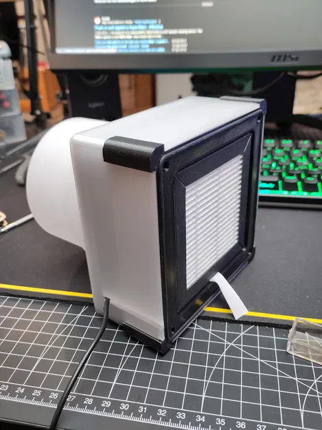 Ống dẫn quạt cho vỏ Tukkari TF - Bộ chuyển đổi quạt 120mm sang ống 100mm - Image 1