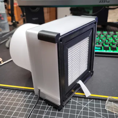 Ống dẫn quạt cho vỏ Tukkari TF - Bộ chuyển đổi quạt 120mm sang ống 100mm