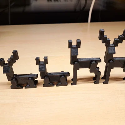 Gia Đình Nai Nhỏ Xinh Xinh