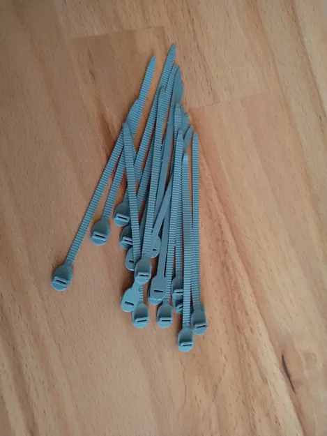 Tyrap, dây rút, ziptie hoặc dây buộc cáp - Image 2