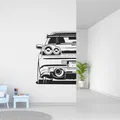 Tranh Treo Tường Silhouette Nissan Skyline R34 2D - Thumbnail 1