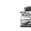 Tranh Treo Tường Silhouette Nissan Skyline R34 2D - Thumbnail 2