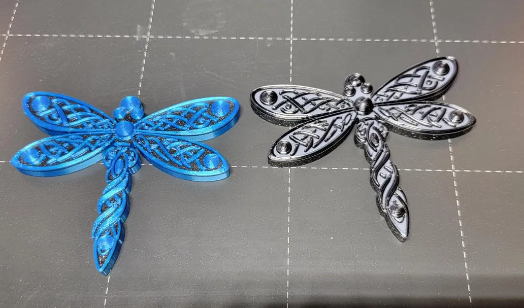 Mặt Dây Chuyền Chuồn Chuồn Kiểu Dệt Celtic - Image 3