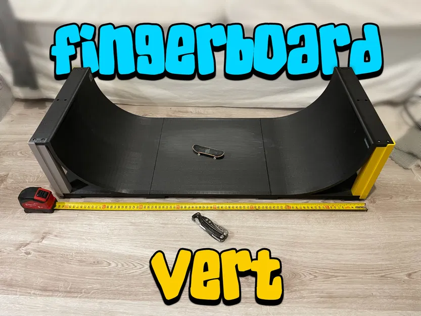 Mô hình ván trượt fingerboard dạng dốc đứng - Image 1