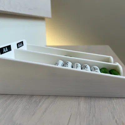 Đế Giữ Pin Trượt Đôi - Battery Holder Slider Dual