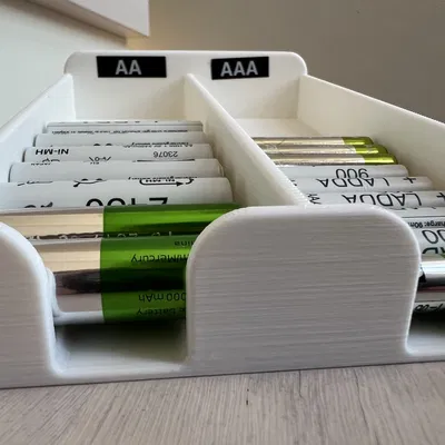 Đế Giữ Pin Trượt Đôi - Battery Holder Slider Dual