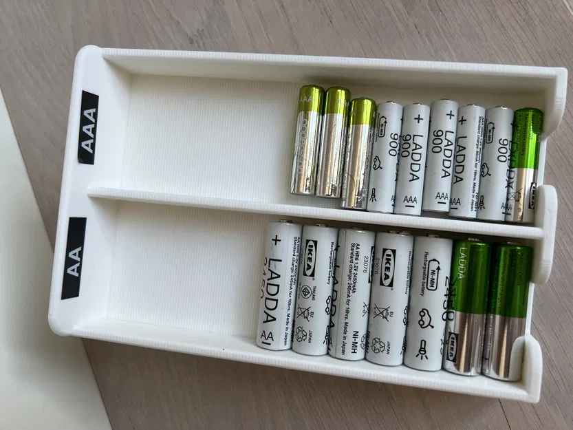 Đế Giữ Pin Trượt Đôi - Battery Holder Slider Dual - Image 4