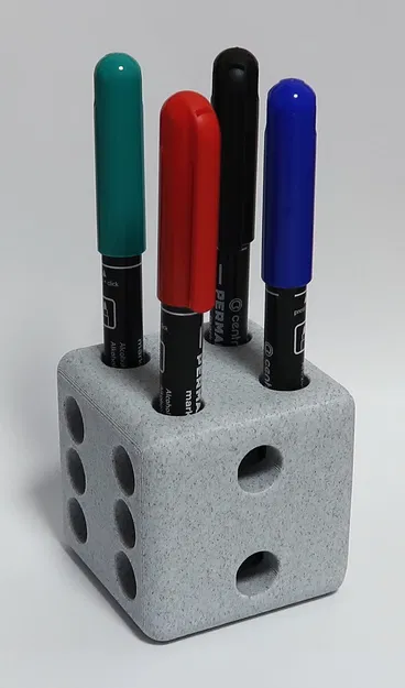 Chỗ cắm bút hình hộp vuông - Image 3