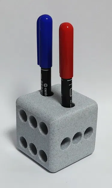 Chỗ cắm bút hình hộp vuông - Image 5