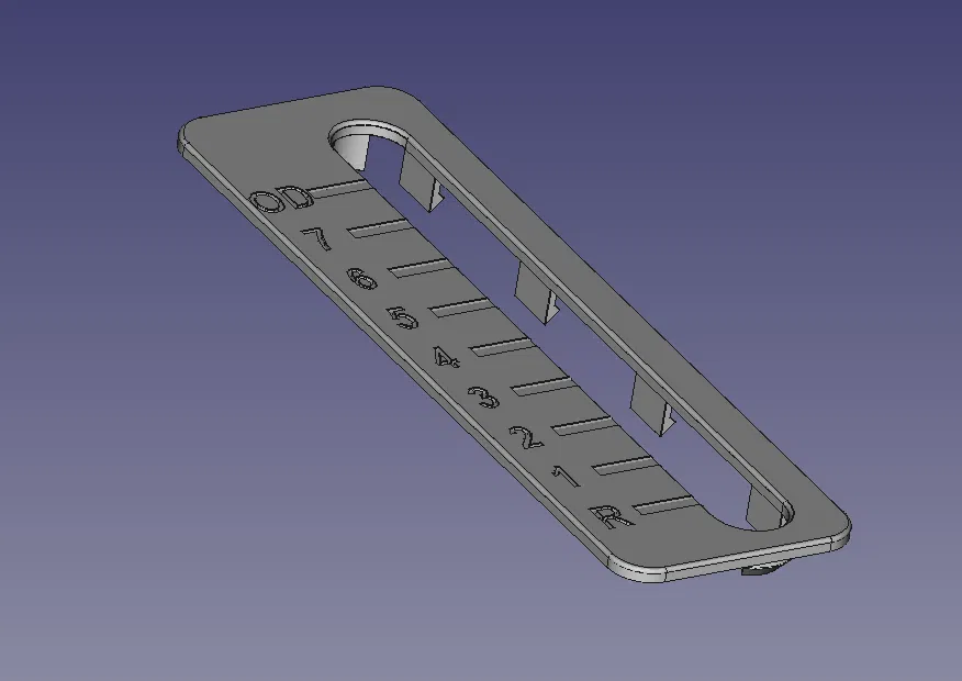 Bộ chọn tốc độ cần số cho máy thổi tuyết Showblower - Image 6