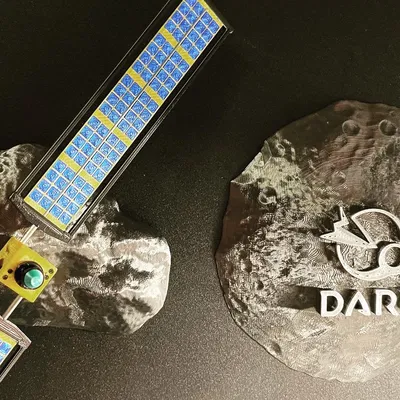 Mô Hình Va Chạm Tiểu Hành Tinh DART