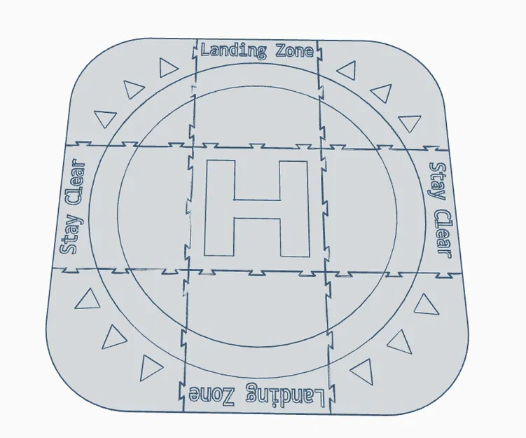 Bãi đáp/cất cánh Drone - Image 2