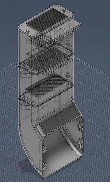 Bộ lọc khí thải khoang máy Bambu Lab P1S "Ống thông" - Image 3