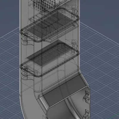 Bộ lọc khí thải khoang máy Bambu Lab P1S "Ống thông"