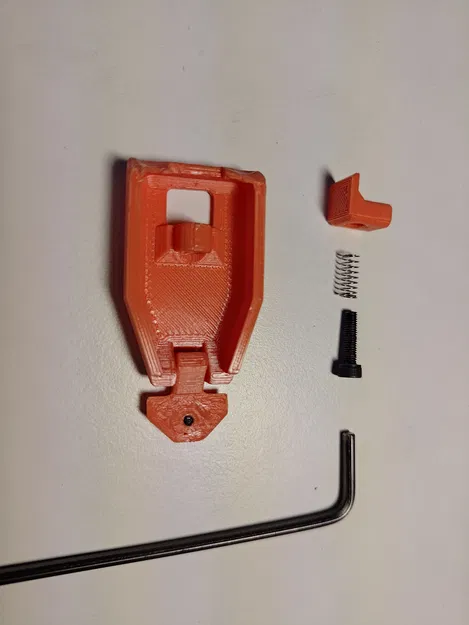 HC Diana - Nắp pin gập có chốt (nới thêm 5mm) - Image 3