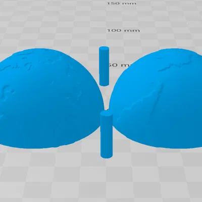 Quả Địa Cầu Trang Trí